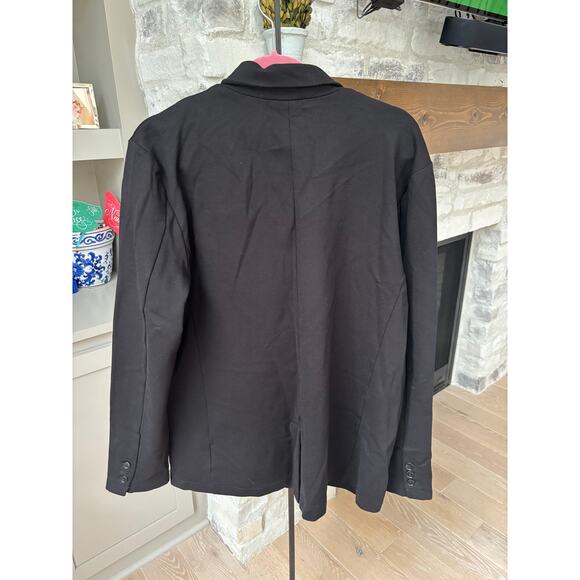 Liverpool LA Women's Forest Night Super Stretch Ponte Fitted Blazer Size L - Picture 4 of 5